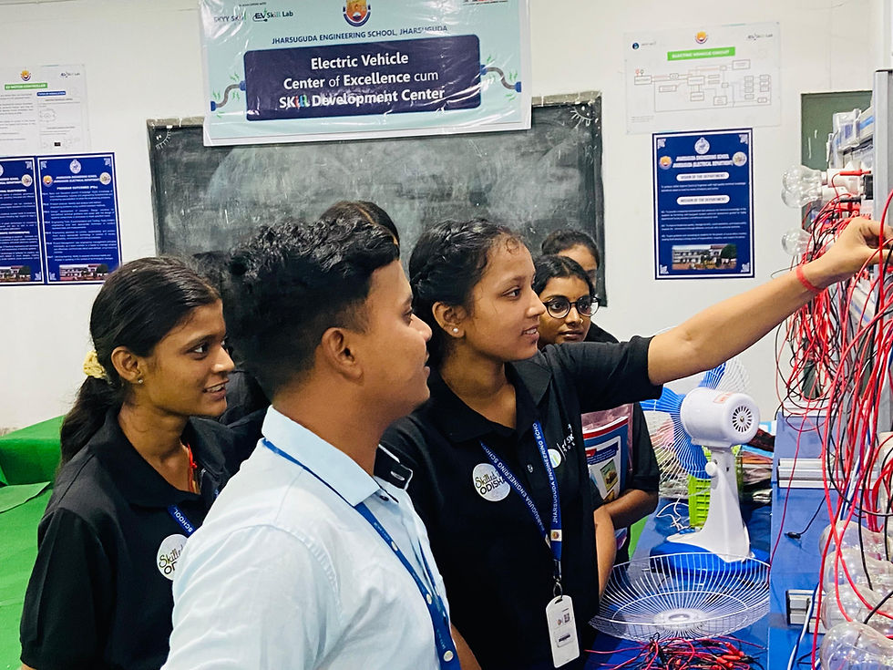 Electric Vehicle & Solar Summer Internship Training Underway at Jharsuguda Engineering School: Continuing Our Journey of Excellence