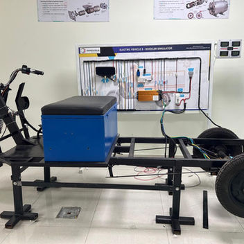 3 Wheeler Simulator with complete working model and data extraction