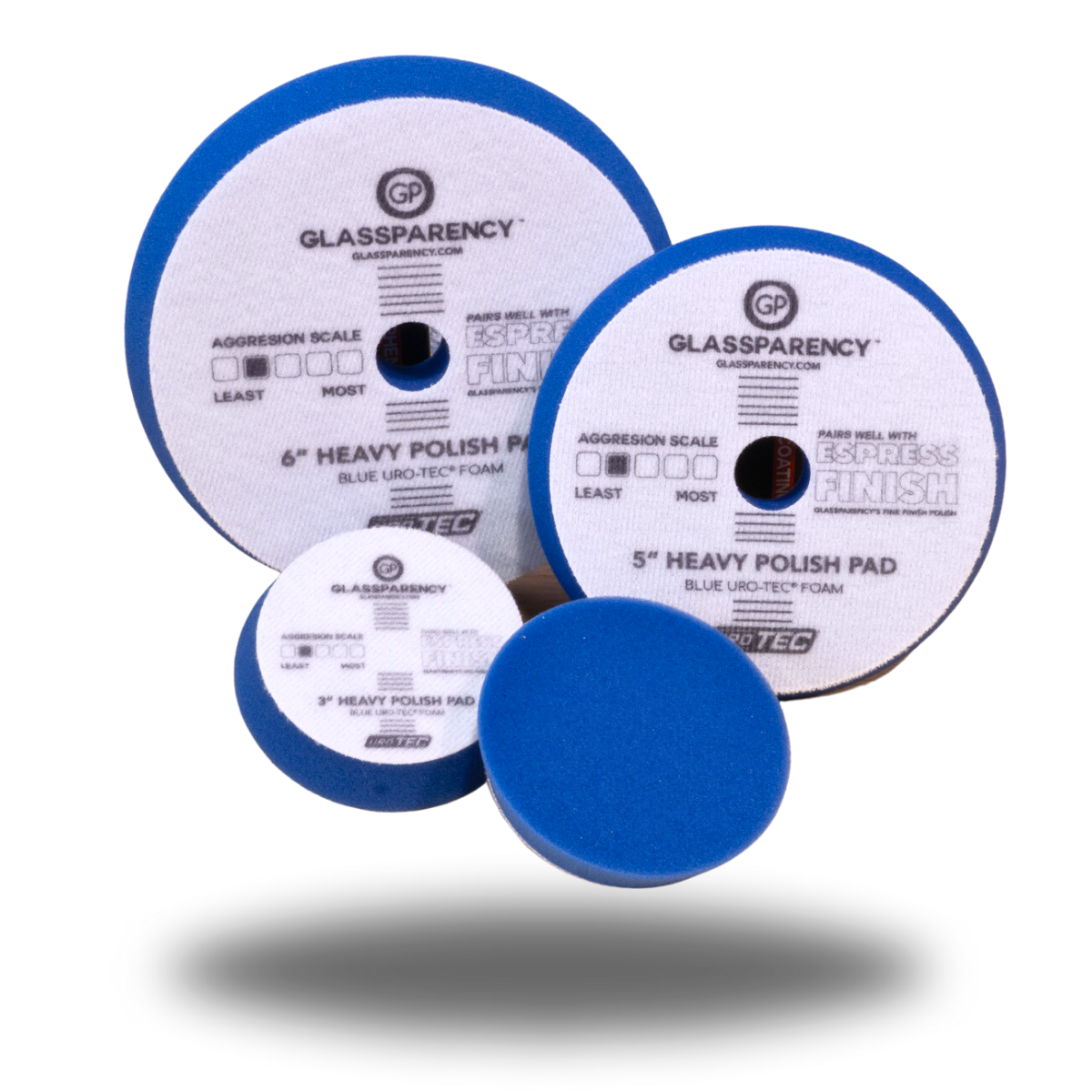 Blue UroTec Light Cut/Heavy Polish Foam Pad