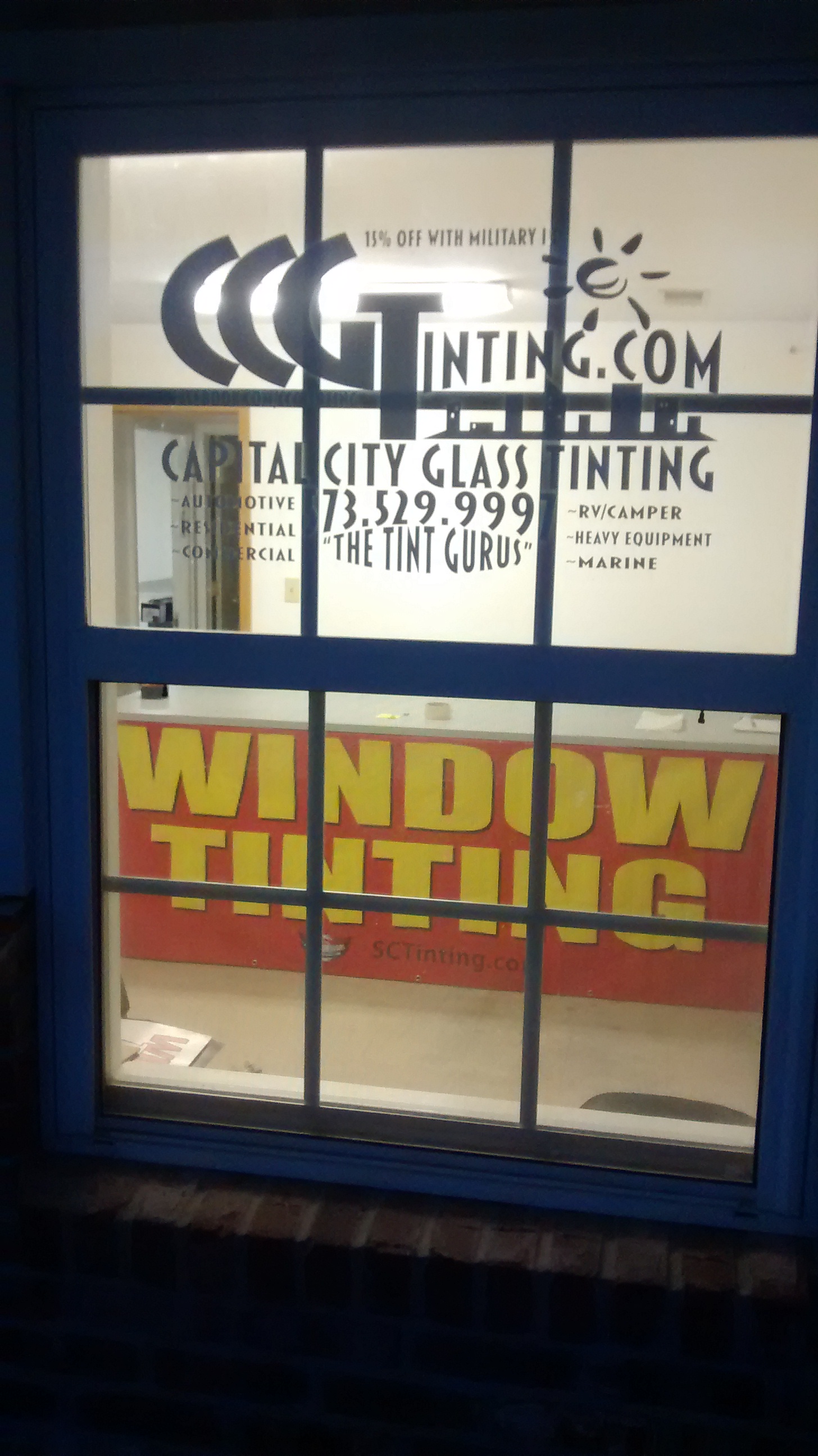 Capital City Glass Tinting Jefferson City MO Window Tinting