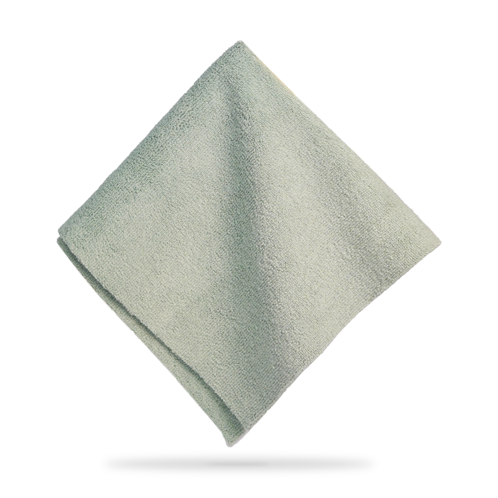 360 GSM Edgeless Microfiber Towel - Light Grey - Single Towel