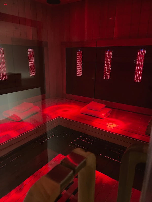 Example of an infared sauna at Degree Wellness in Jacksonvile, FL