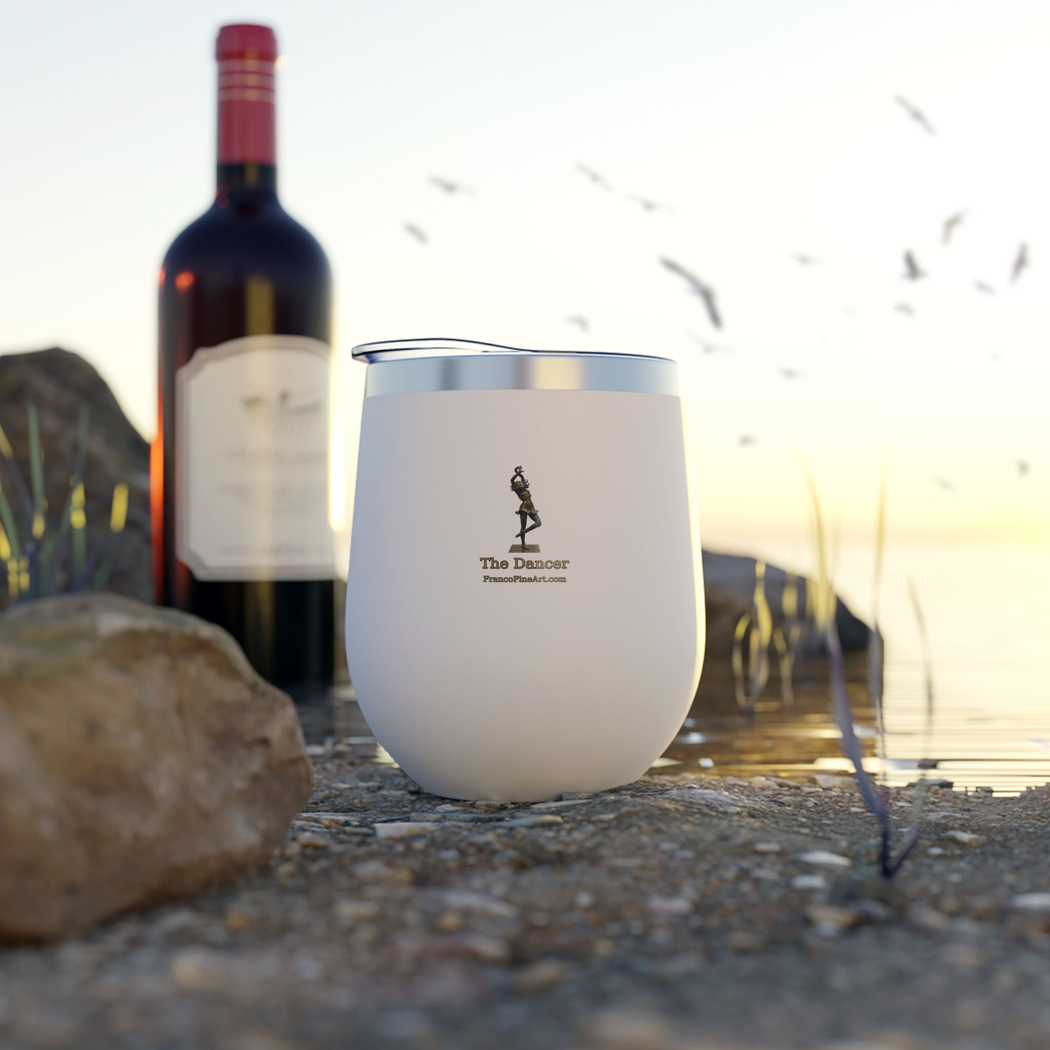 The Dancer 12oz Insulated Wine Tumbler