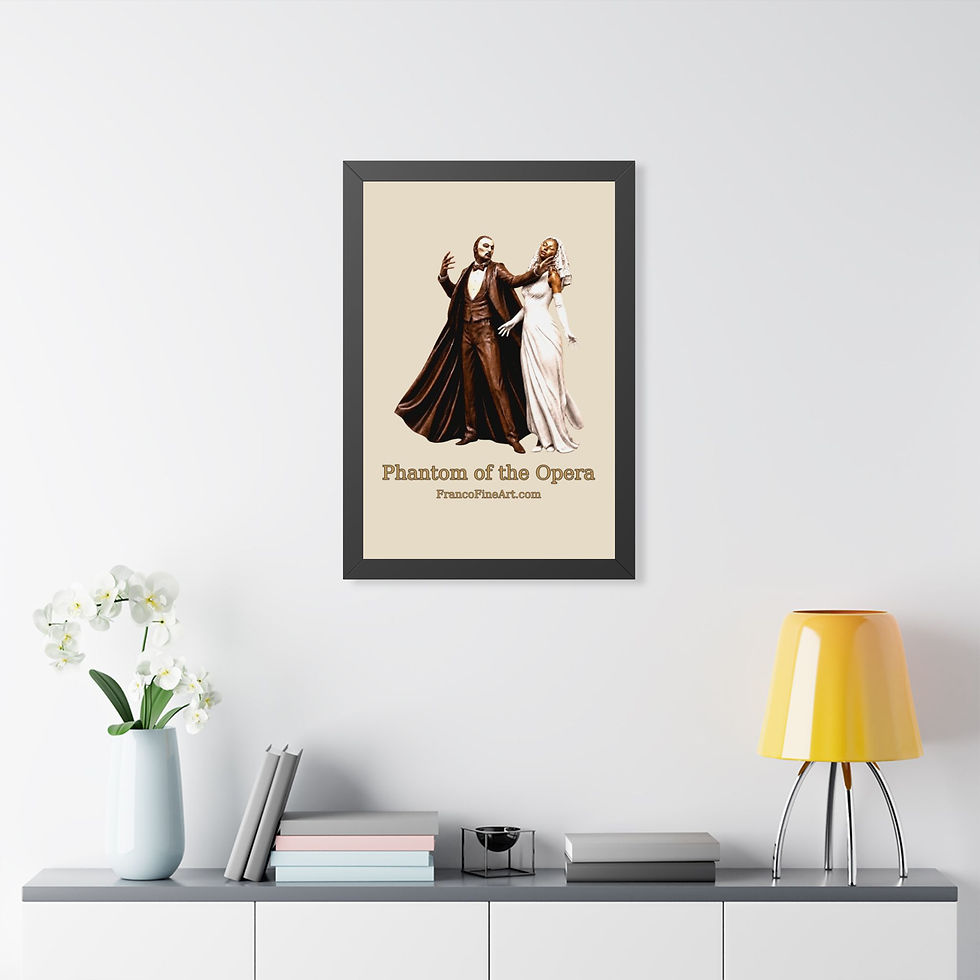 Thumbnail: Phantom of The Opera — Framed Sculpture Print