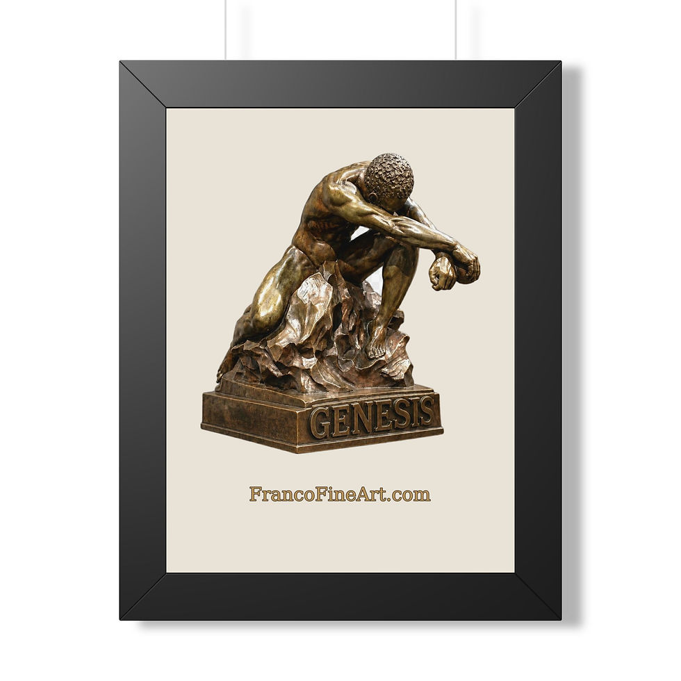 Thumbnail: Genesis — Framed Sculpture Print