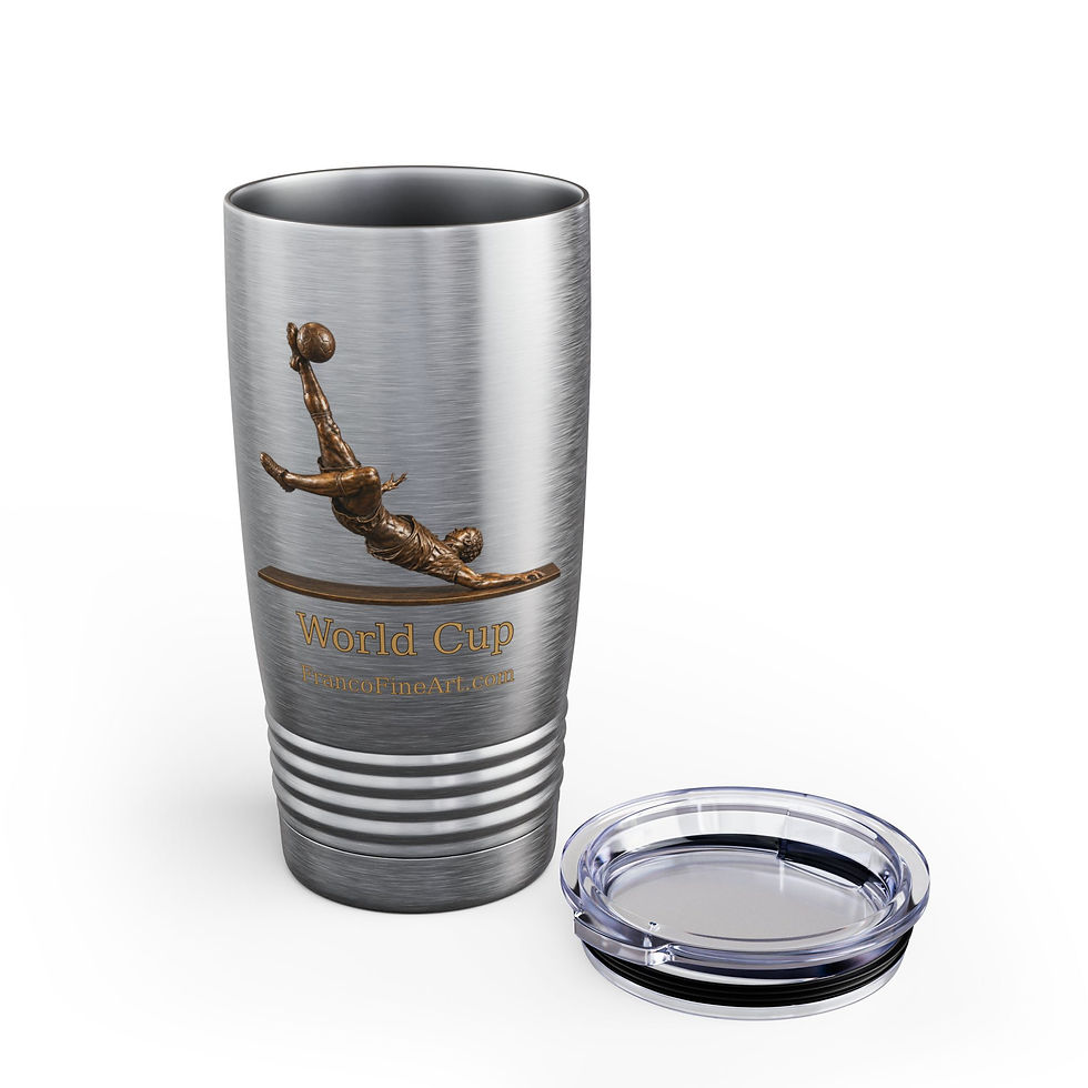 Thumbnail: World Cup Soccer 20oz Ringneck Tumbler – Insulated Travel Cup