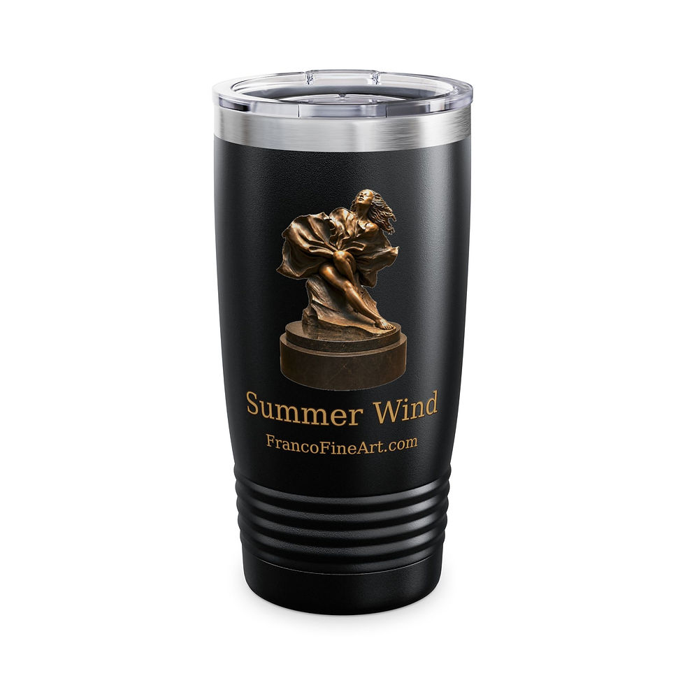 Thumbnail: Summer Wind 20oz Ringneck Tumbler – Insulated Travel Cup