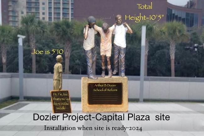 'Florida Industrial School for Boys Memorial' by Franco Castelluccio — bronze sculpture honoring the victims and survivors of the Dozier School for Boys in Marianna, Florida.