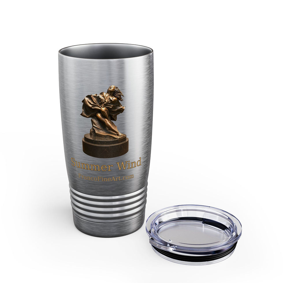 Thumbnail: Summer Wind 20oz Ringneck Tumbler – Insulated Travel Cup