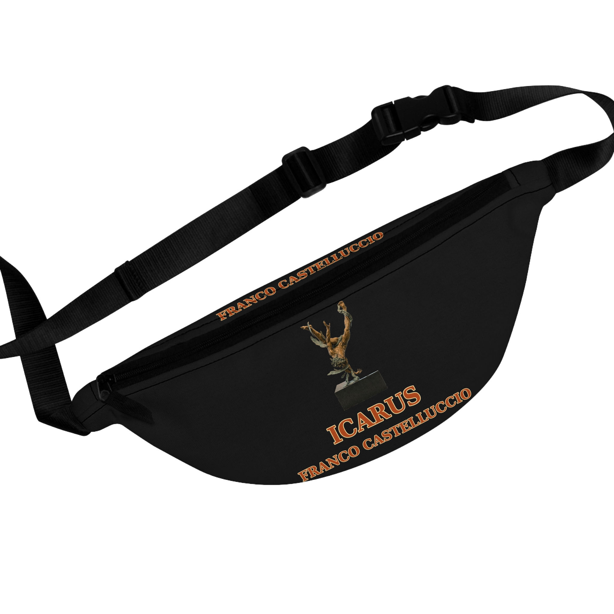 Fanny Pack — Icarus Bronze Statue Waist Bag