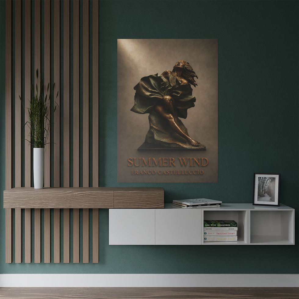 Thumbnail: Summer Wind Satin Poster 
