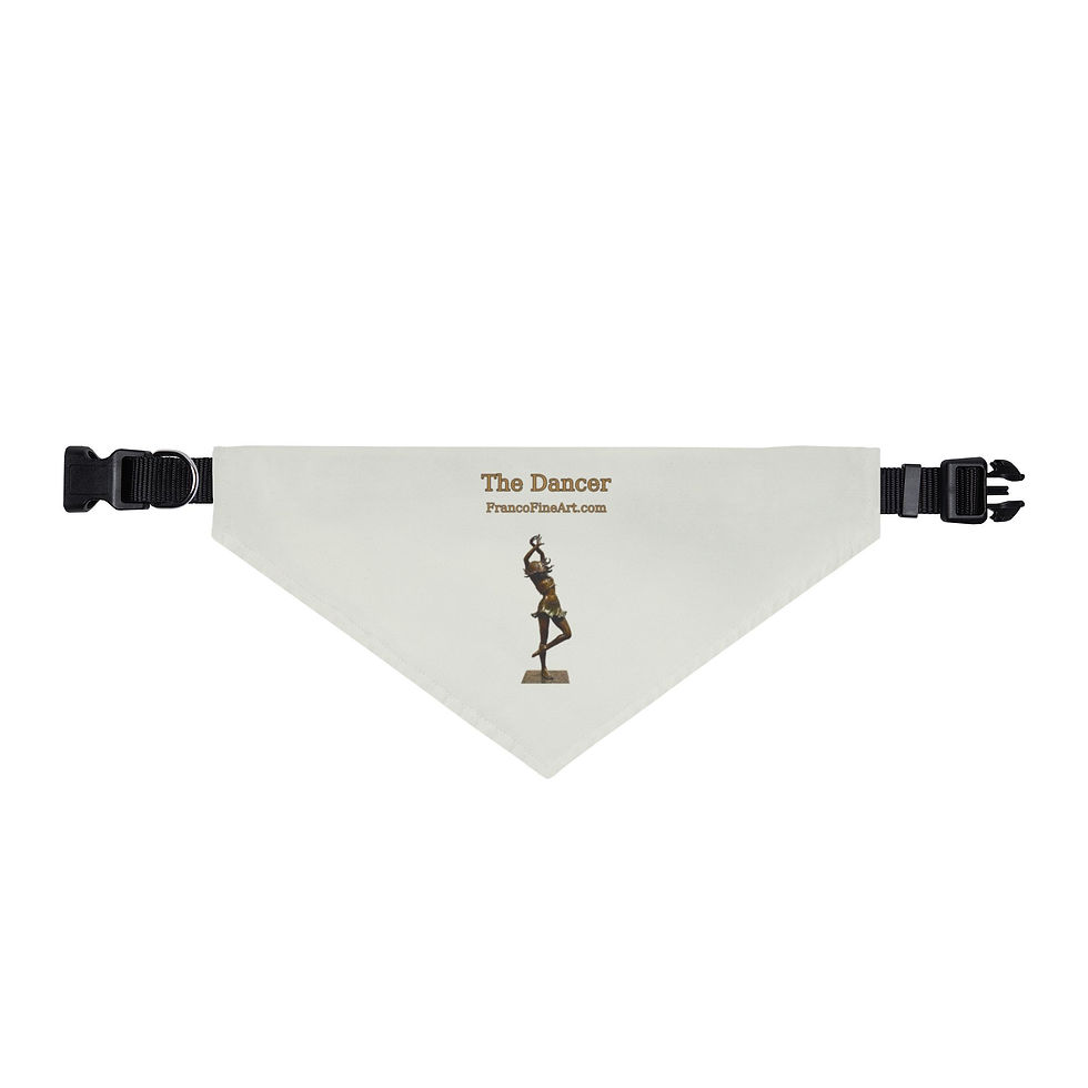 Thumbnail: The Dancer Clip-On Pet Bandana for Dogs & Cats