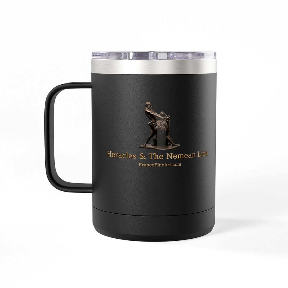 Thumbnail:  Heracles & The Nemean Lion 15oz Coffee Tumbler Mug