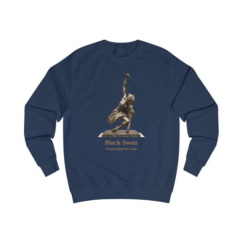 Thumbnail: Black Swan Unisex Sweatshirt