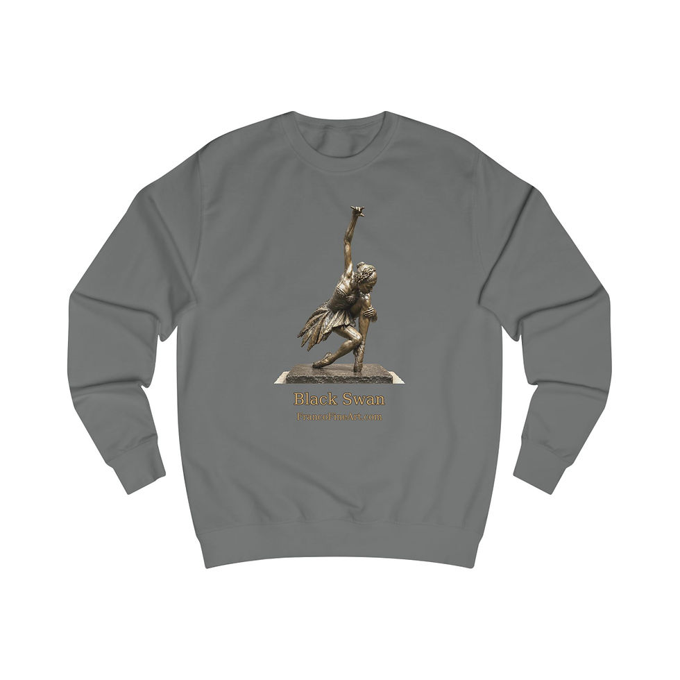Thumbnail: Black Swan Unisex Sweatshirt