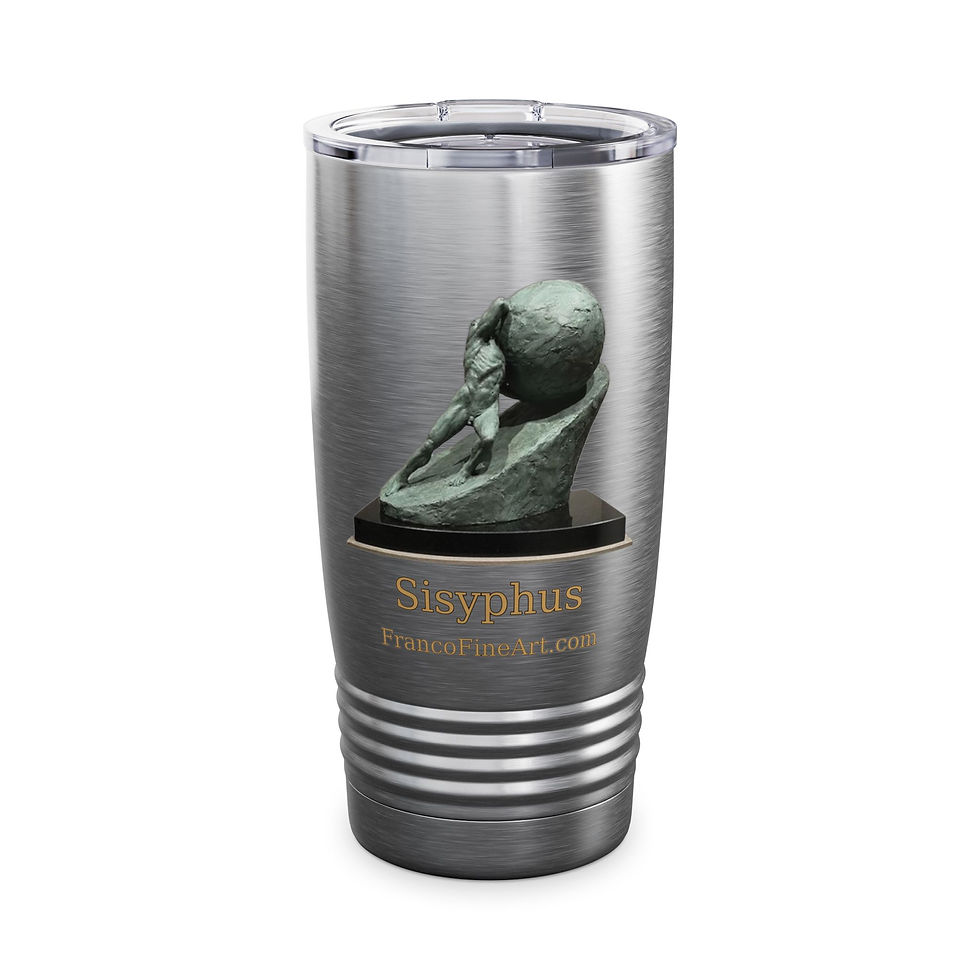 Thumbnail: Sisyphus 20oz Ringneck Tumbler – Insulated Travel Cup