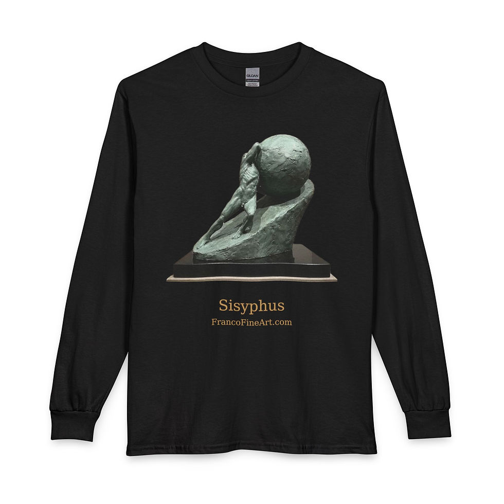 Thumbnail: Sisyphus Unisex Long Sleeve Tee