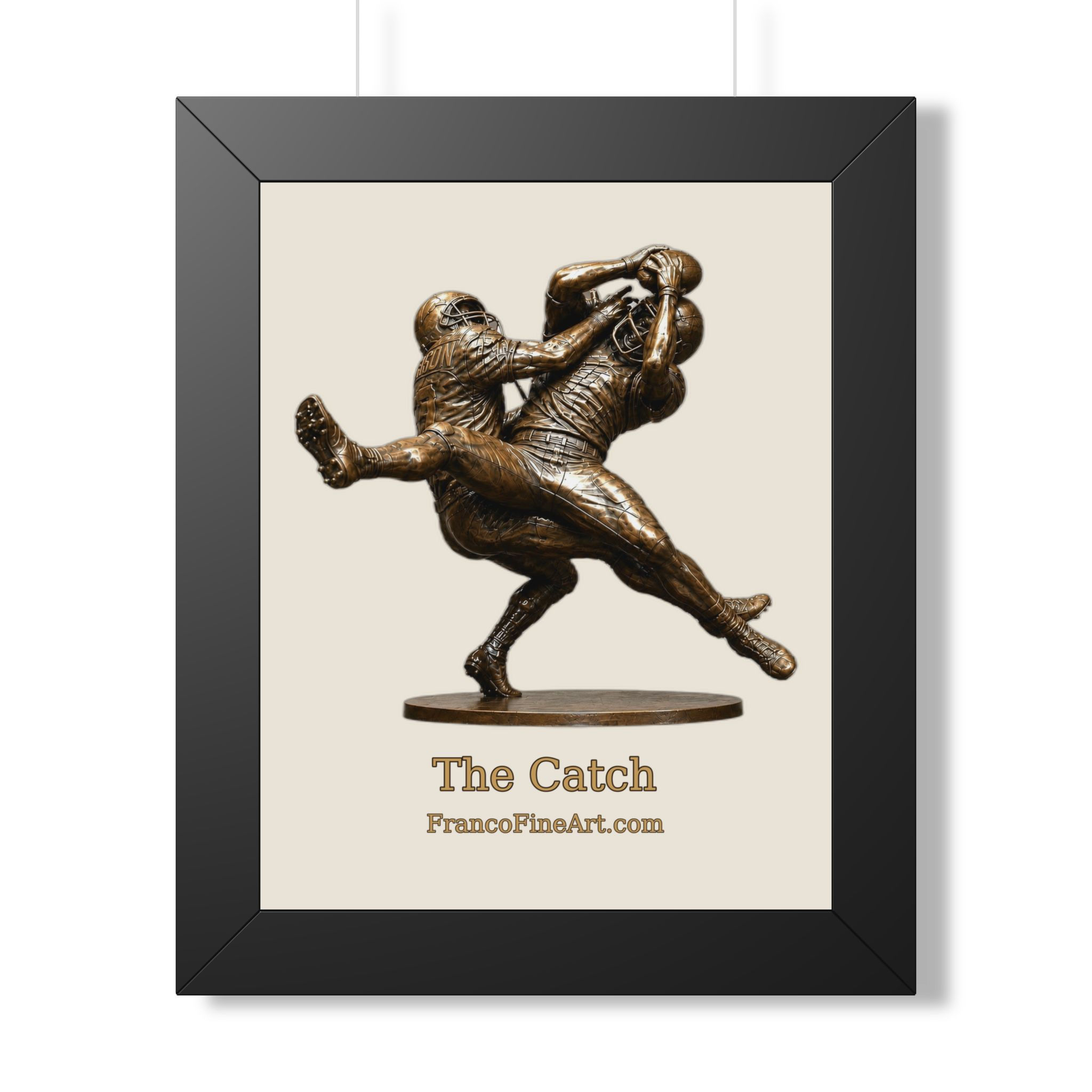The Catch — Framed Sculpture Print