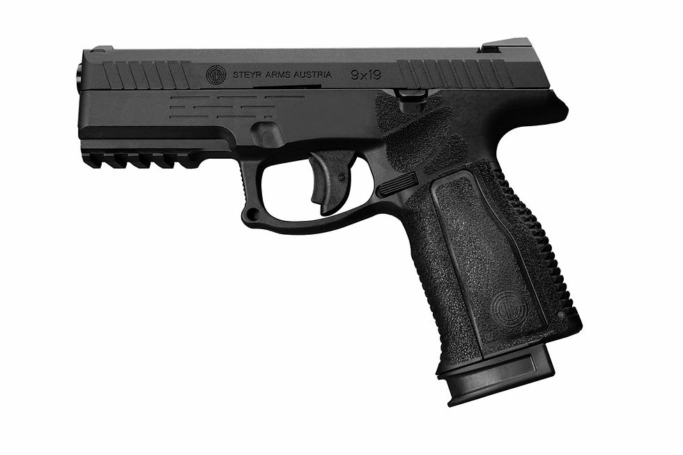 Miniaturbild: Steyr L9-A2 schwarz 6mm - Airsoft Co2 BlowBack