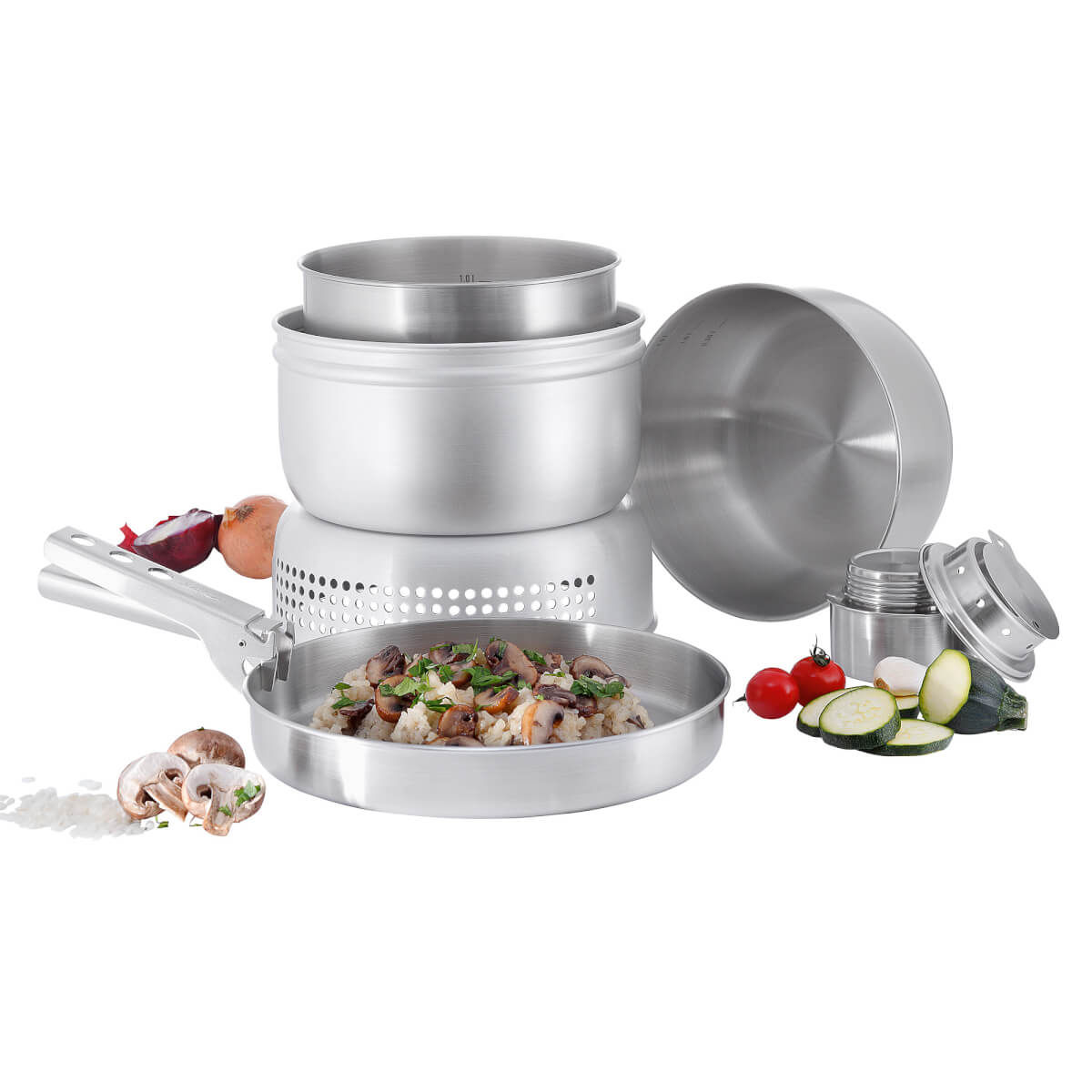 Tatonka Multi Set + A. Burner Campinggeschirr