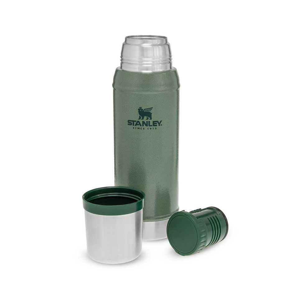 Miniaturbild: Stanley CLASSIC VAKUUM-FLASCHE 0,75 l hammerschlag grün
