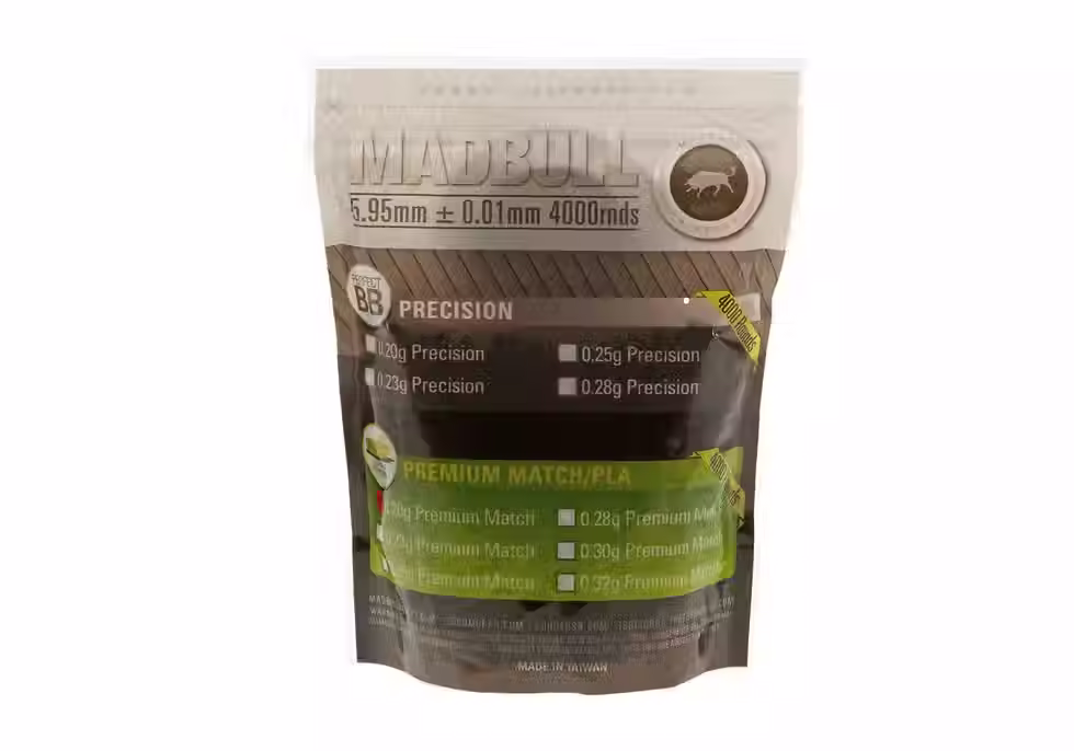 Miniaturbild: Madbull 0.20g Bio Premium Match Grade PLA 4000rds
