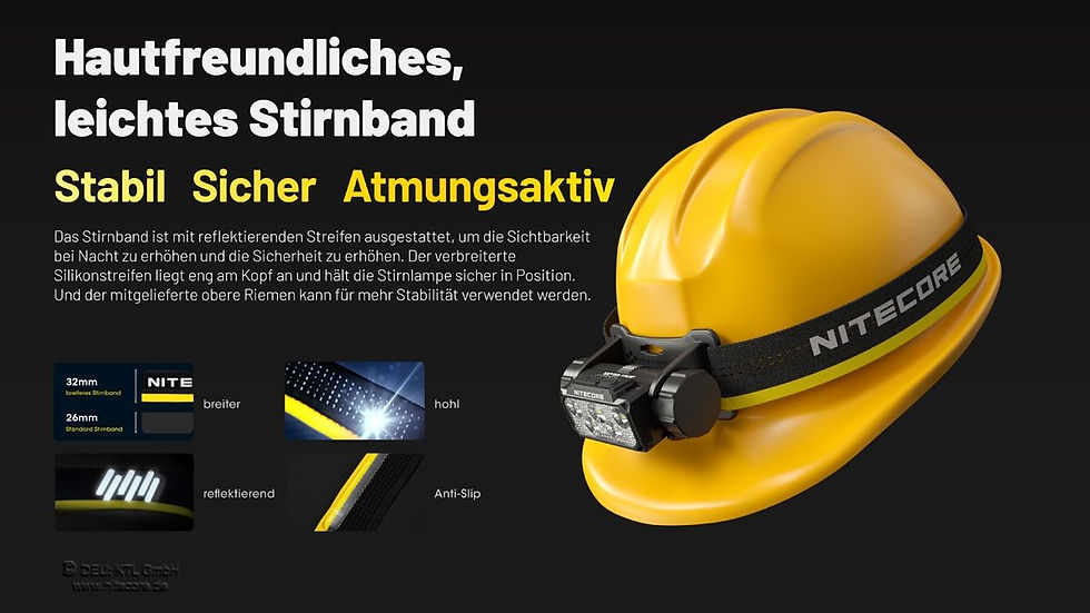 Miniaturbild: Nitecore HC70 UHE - 1600 Lumen