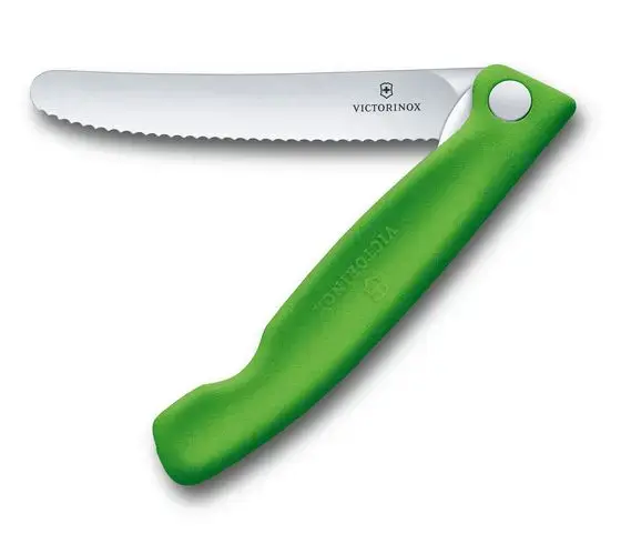 Miniaturbild: Victorinox Swiss Classic faltbares Gemüsemesser grün