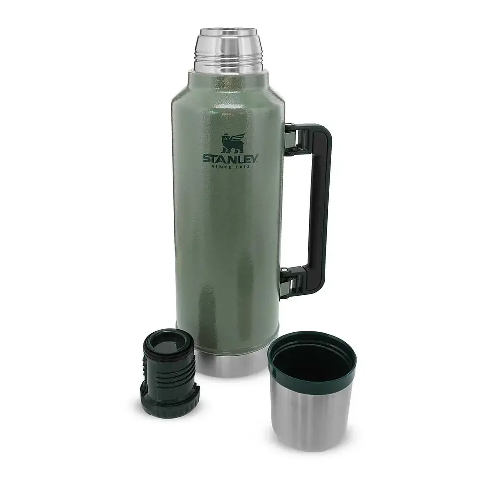 Miniaturbild: Stanley Classic Vakuum-Flasche 1,9 Liter Hammerschlag grün
