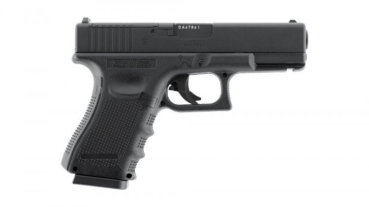 Miniaturbild: GLOCK 19 Gen4 MOS 4,5 mm BB CO₂ < 3,0 J