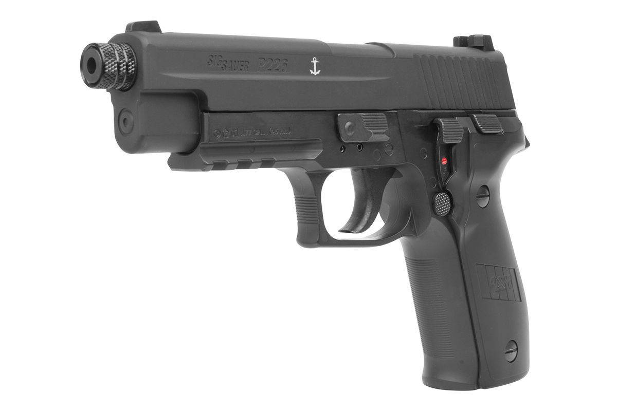 Sig Sauer P226 Schwarz 4,5mm Druckluft Co2 BlowBack