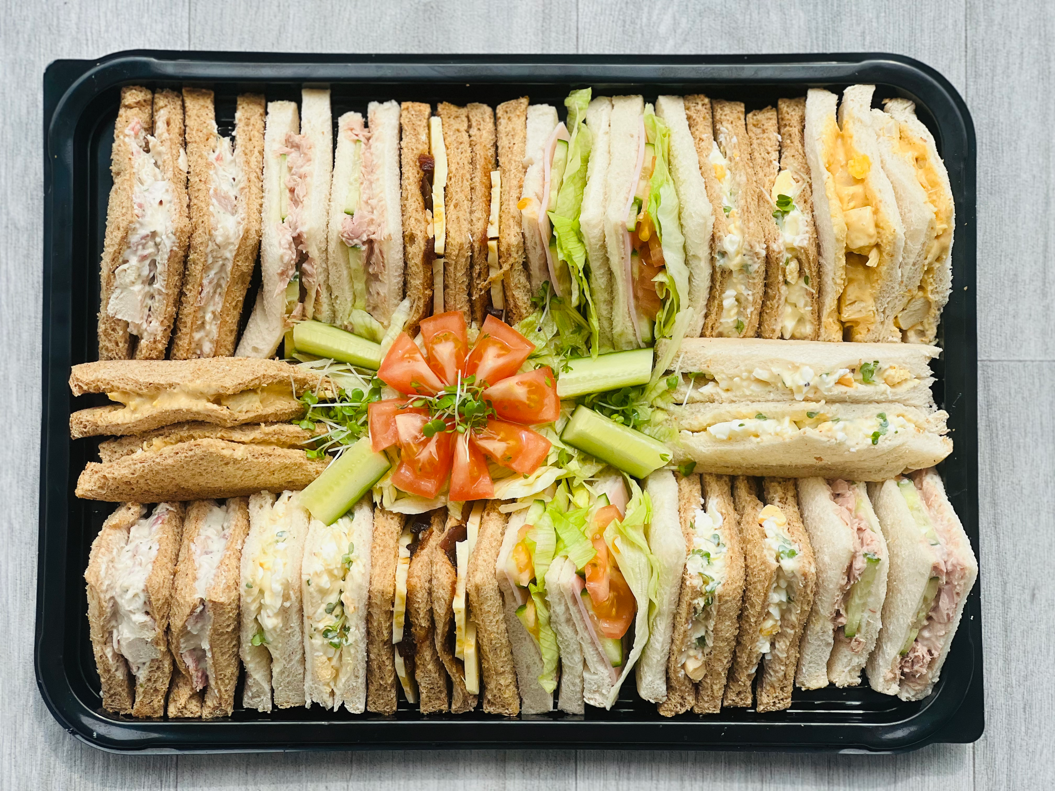 Party sandwich platter