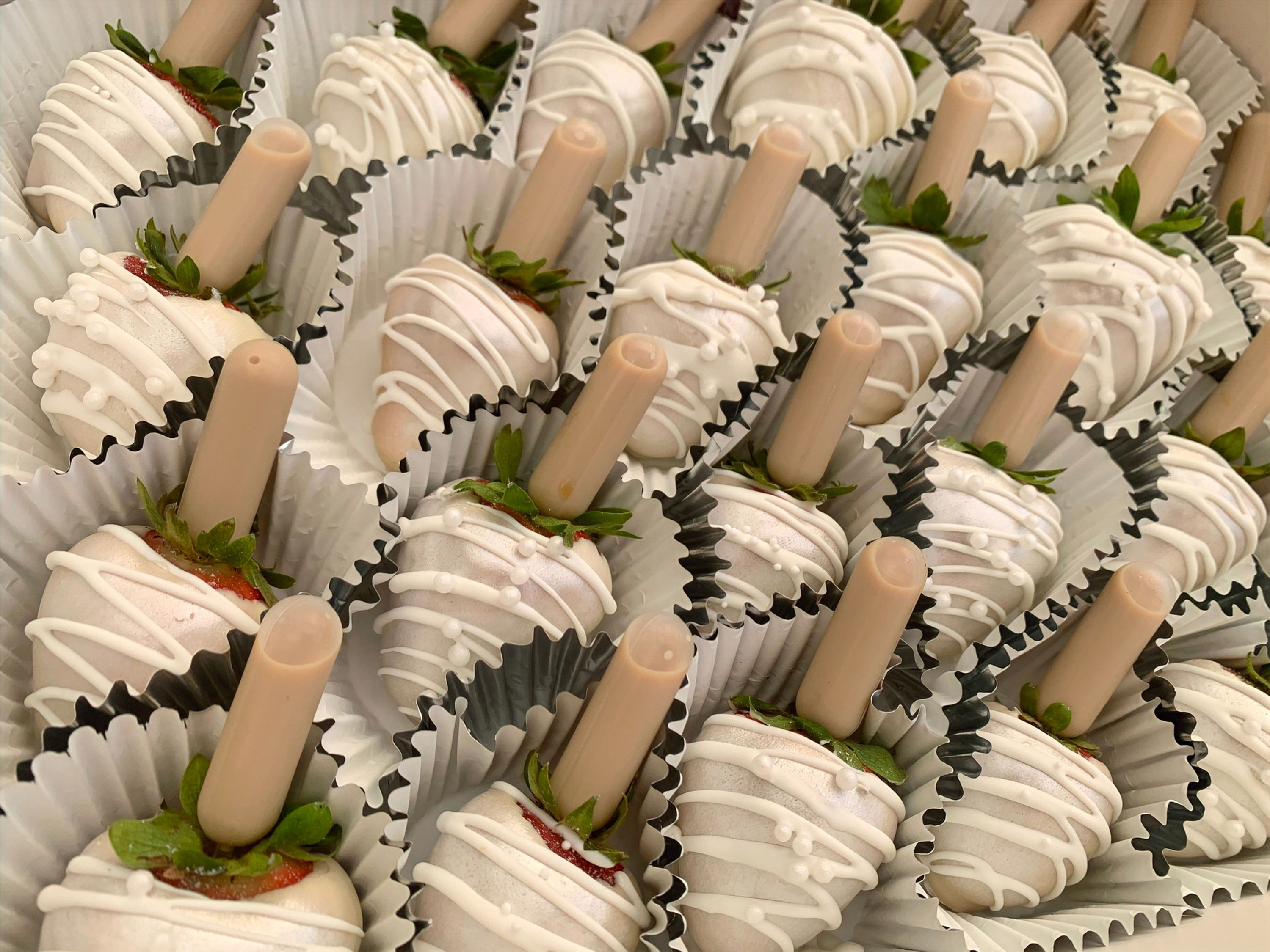 Chocolate-dipped strawberries