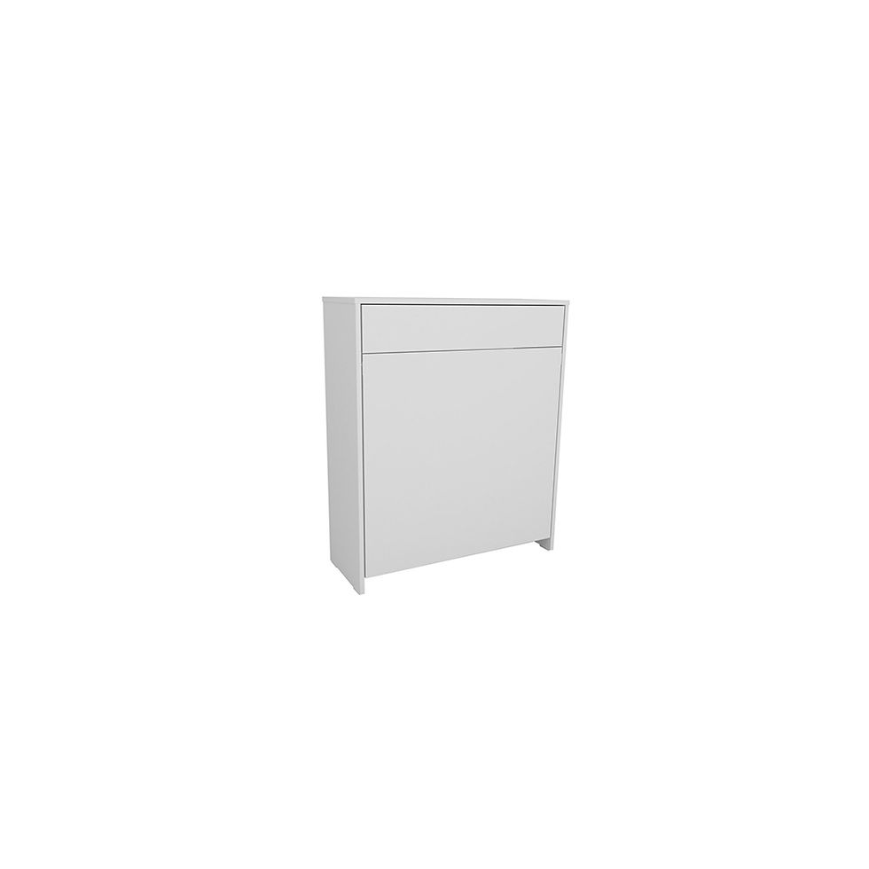 Miniatura: 1435 - MESA PLEGABLE CON CAJON Y ESTANTES