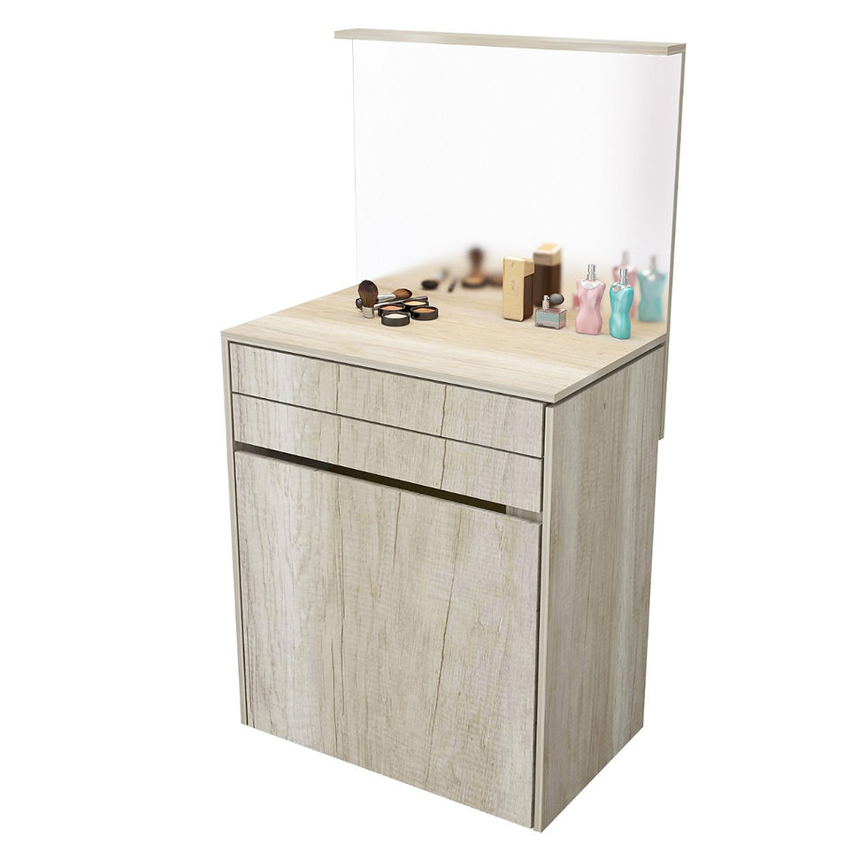Miniatura: 5010 - MAQUILLADOR CON BANQUETA Y LED