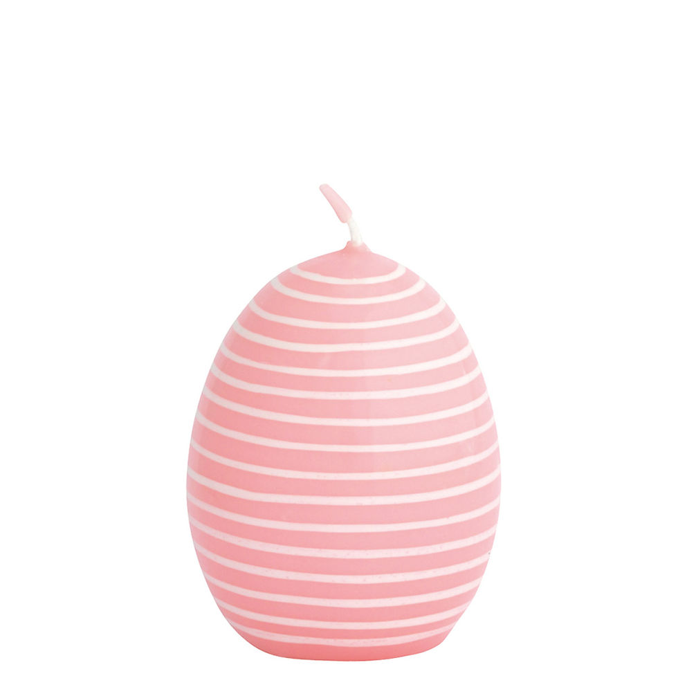 Miniaturbild: Greengate Kerze Osterei Easter Egg Stripe L | in 3 Farben