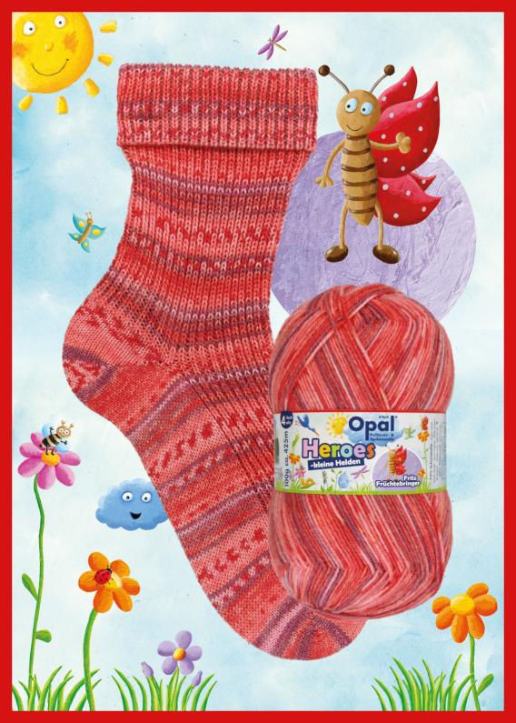 Miniaturbild: OPAL Sockenwolle HEROES | 4-fach musterbildend  I 100g