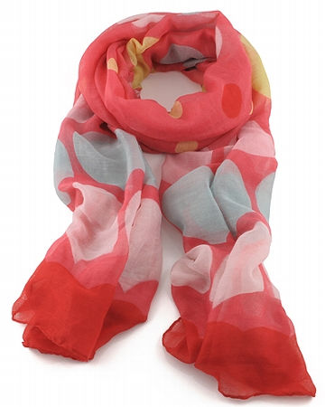 LIZAS Schal/Tuch | mit Punkten | anschmiegsam und sommerlich leicht