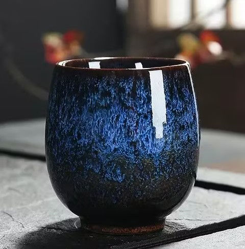 Miniaturbild: Hiver et Thés Bauchige Becher | Teetassen aus Keramik | versch. Farben/Größen