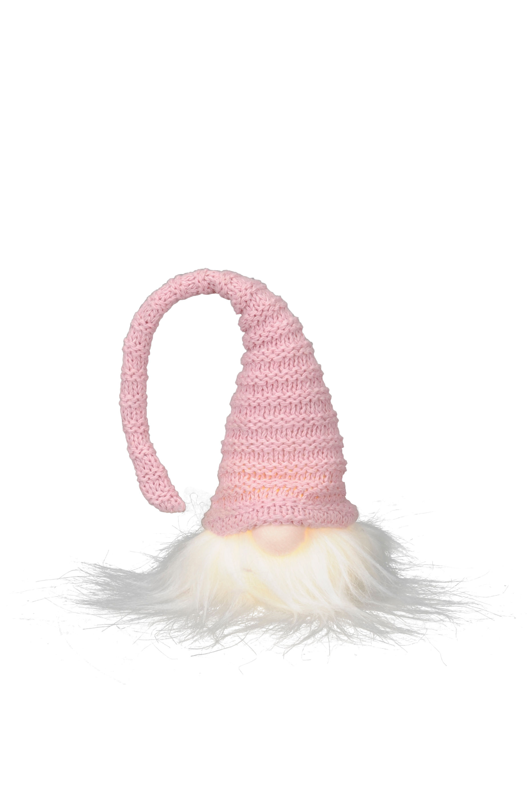 Wichtel Rosa mit LEDs H 15cm