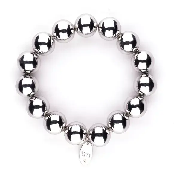 Miniaturbild: Lizzy Mae Perlen Armband | Mix Galaxy Pearls |  versch. Größen | silber
