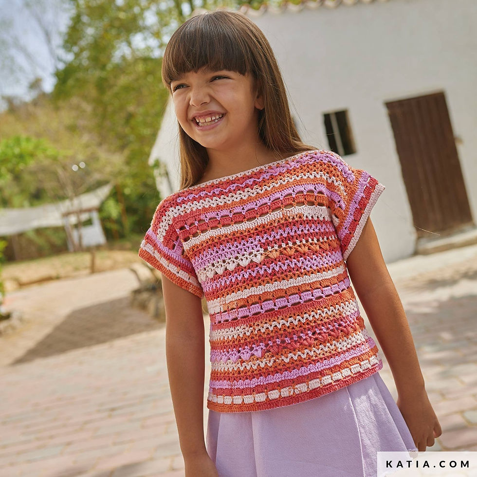 Miniaturbild: KATIA Zeitschrift Stricken Häkeln Kinder 109 | Frühjahr / Sommer | 29 Modelle