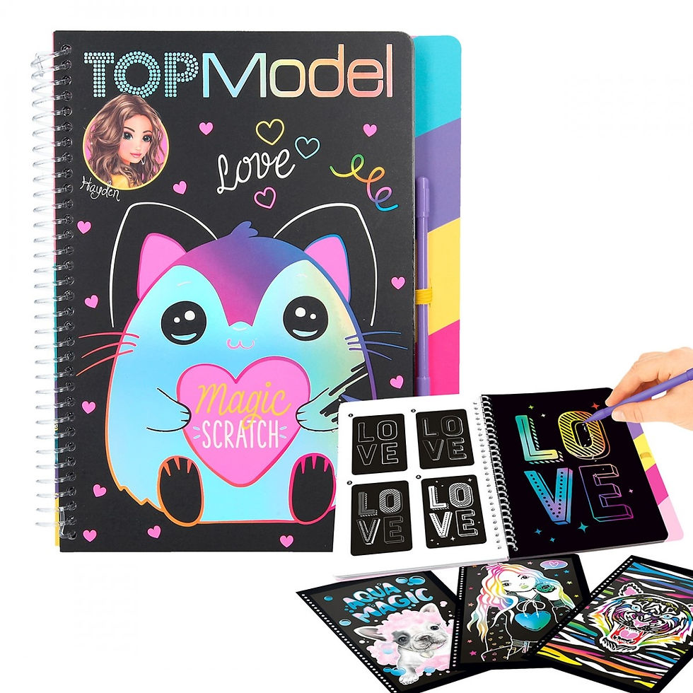 Miniaturbild: TOPModel Magic Scratch Book
