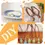 Miniaturbild: Lederband-Set | 20 Lederbänder mit Zubehör | Dekoration I DIY-Bastelarbeiten