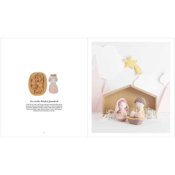 Miniaturbild: Rico Design Ricorumi Häkel Anleitungsheft für 12 Modelle | Weihnachtskrippe