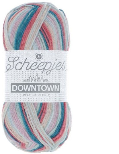 Miniaturbild: Scheepjes DOWNTOWN Wolle | Stricken und Häkeln|  50g | extrafeine Merinowolle