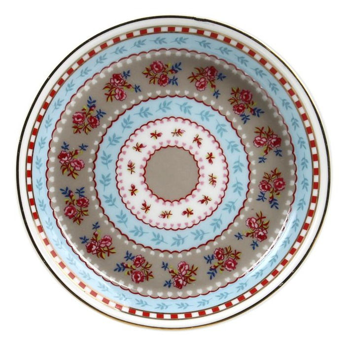 PIP Studio Ribbon Rose Teebeutelschale Ø 9 cm khaki