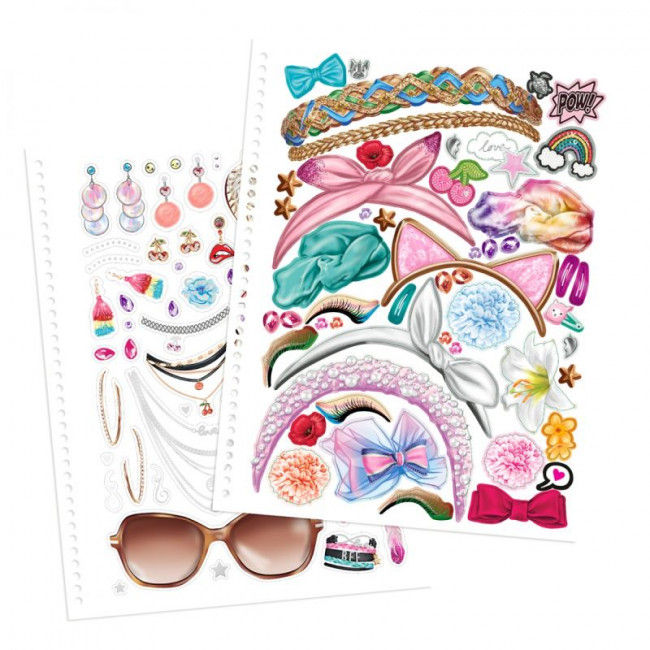 Miniaturbild: TOPModel Make-Up - Malbuch | Create Your TopModel | mit Stickern