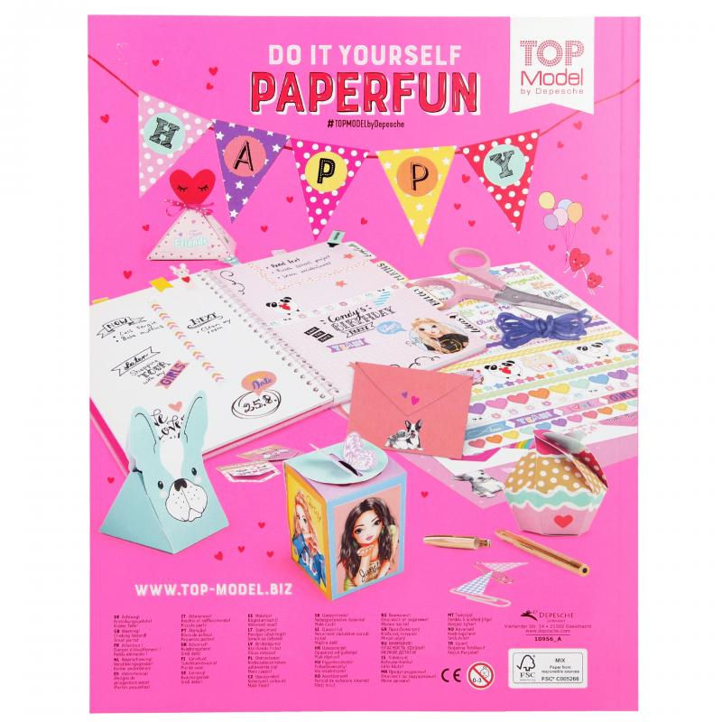Miniaturbild: TOPModel DIY (limited Edition) Paper Fun Book | zum Basteln | Kreativbuch