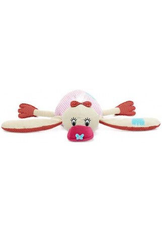 LIEF! Kuscheltier Ente | Duck pink lying | 50cm | Kissen